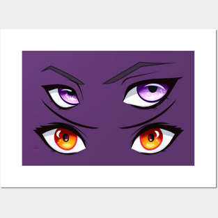 Anime Eyes Posters and Art